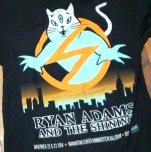 Ryan Adams and the shining 2014 concert tee sm/m